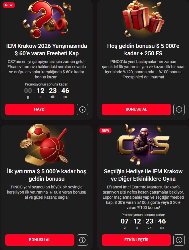 Hemen umut veren ama altı boş bonus teklifine aldanan bir yeni kullanıcı
